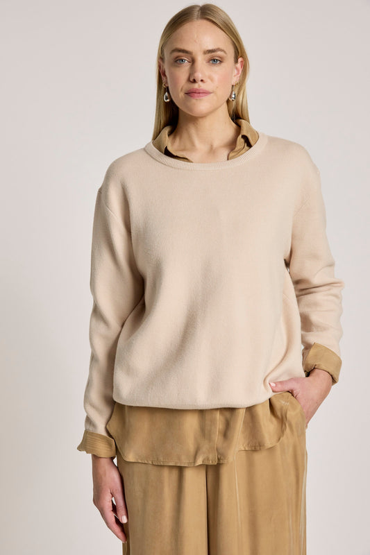 Eb +Ive Zara Jumper Bisque