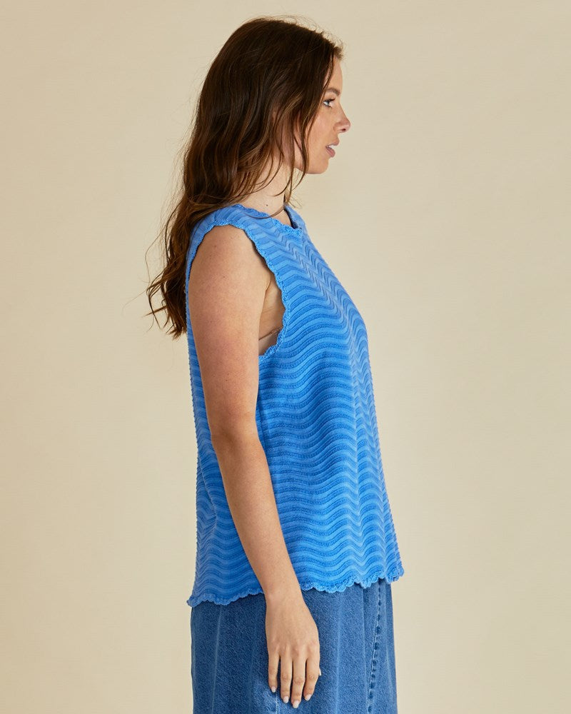 Betty Basics Aviva tank Blue
