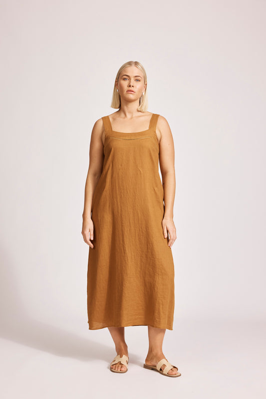 Eb & Ive Miramar Tank maxi dress Caramel