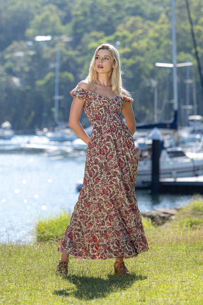 Boho Shula Rosa Dress