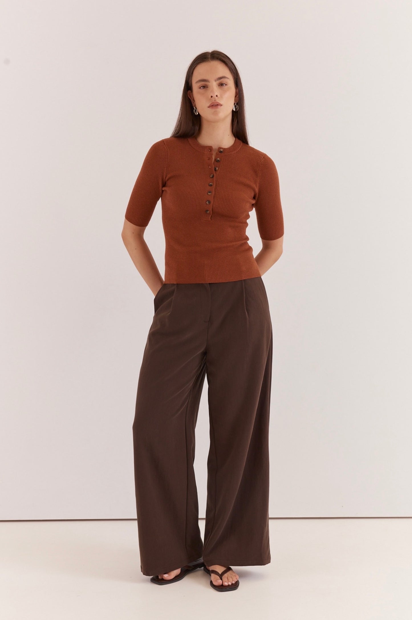 Natalie wide  leg trouser