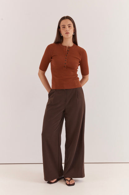 Natalie wide  leg trouser
