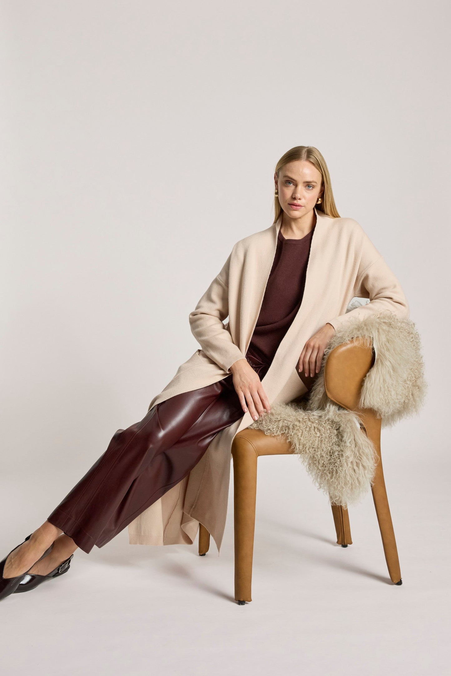 Eb +Ive Zala  Cardigan Bisque