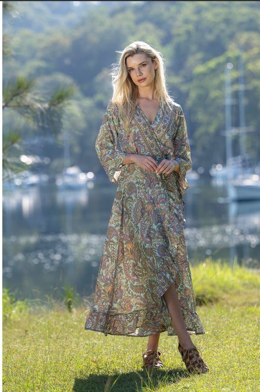 Boho Yasmin Wrap Dress