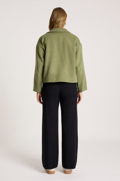 Eb +Ive Wanderer crop jacket pampas