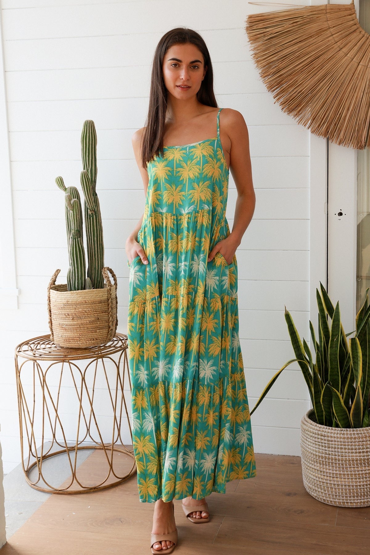 Clara slip maxi dress midi dress