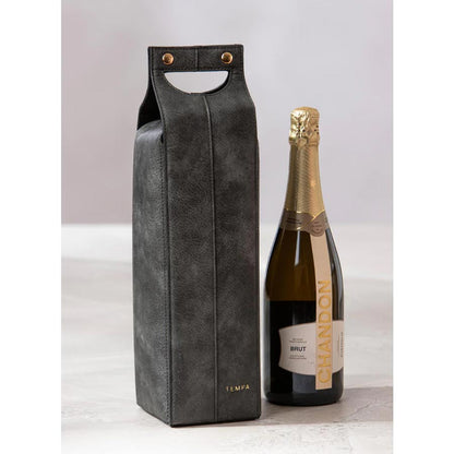 Harley single wine bag Charcol