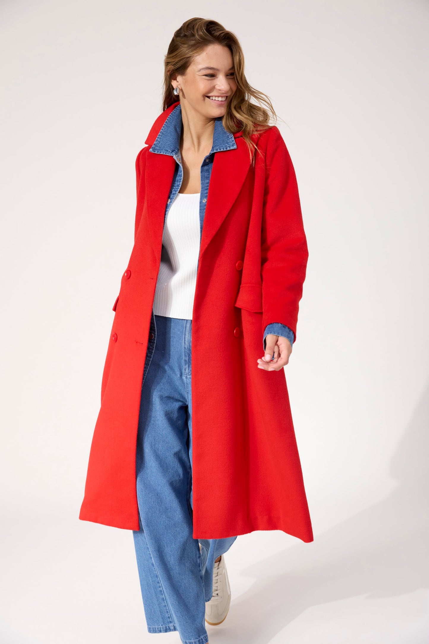 Haven Chicago coat red