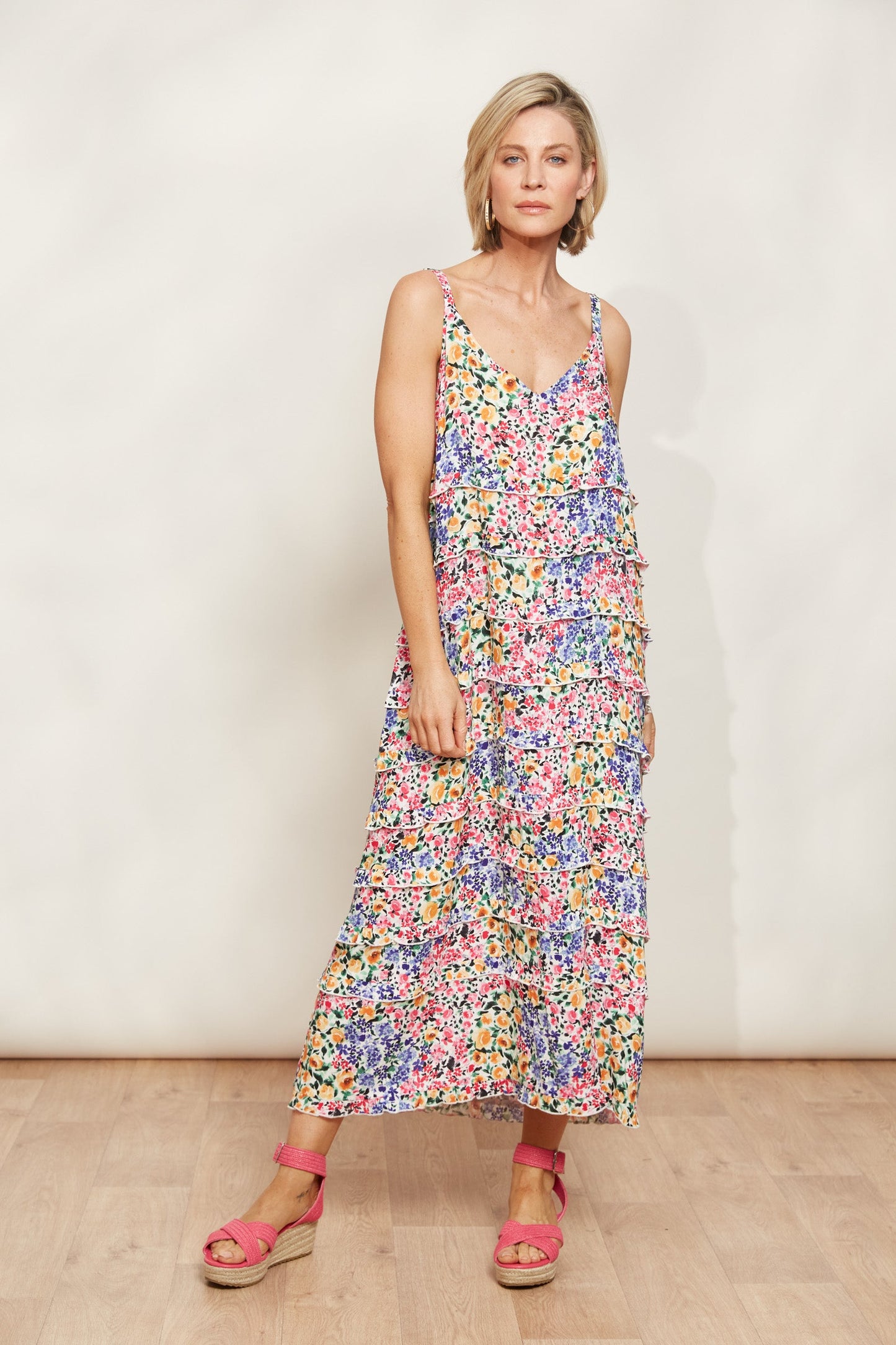 Eb &Ive La Mer Frill Maxi Fiore