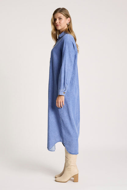 Eb +Ive denim shirt dress