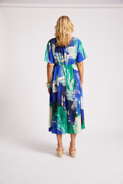 Eb+Ive Palmera maxi dress Seafoam