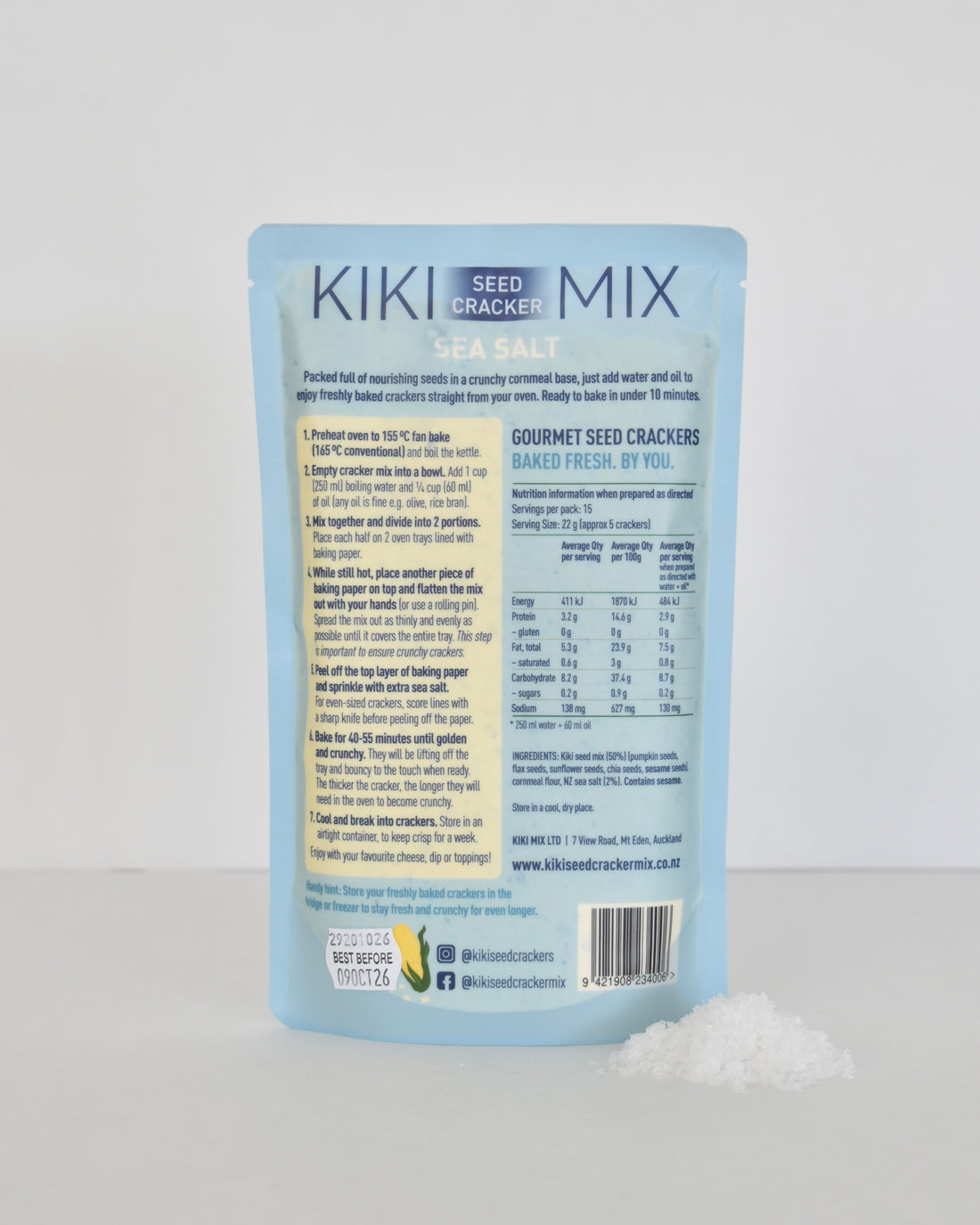 Kiki seed cracker mix Sea salt