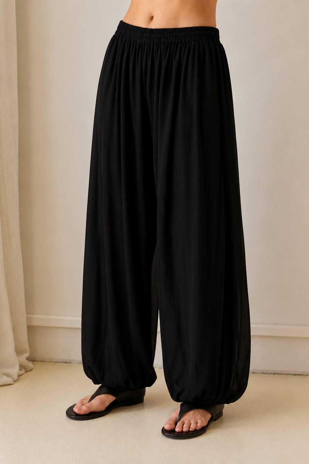 Sass Miles  ballon pants black