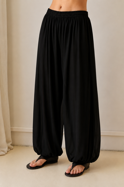 Sass Miles  ballon pants black