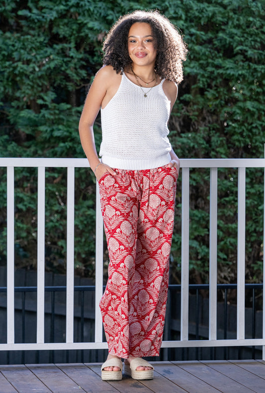 Boho Anya cotton  Pants
