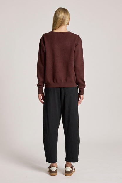 Eb +Ive Zara Jumper Mahogany