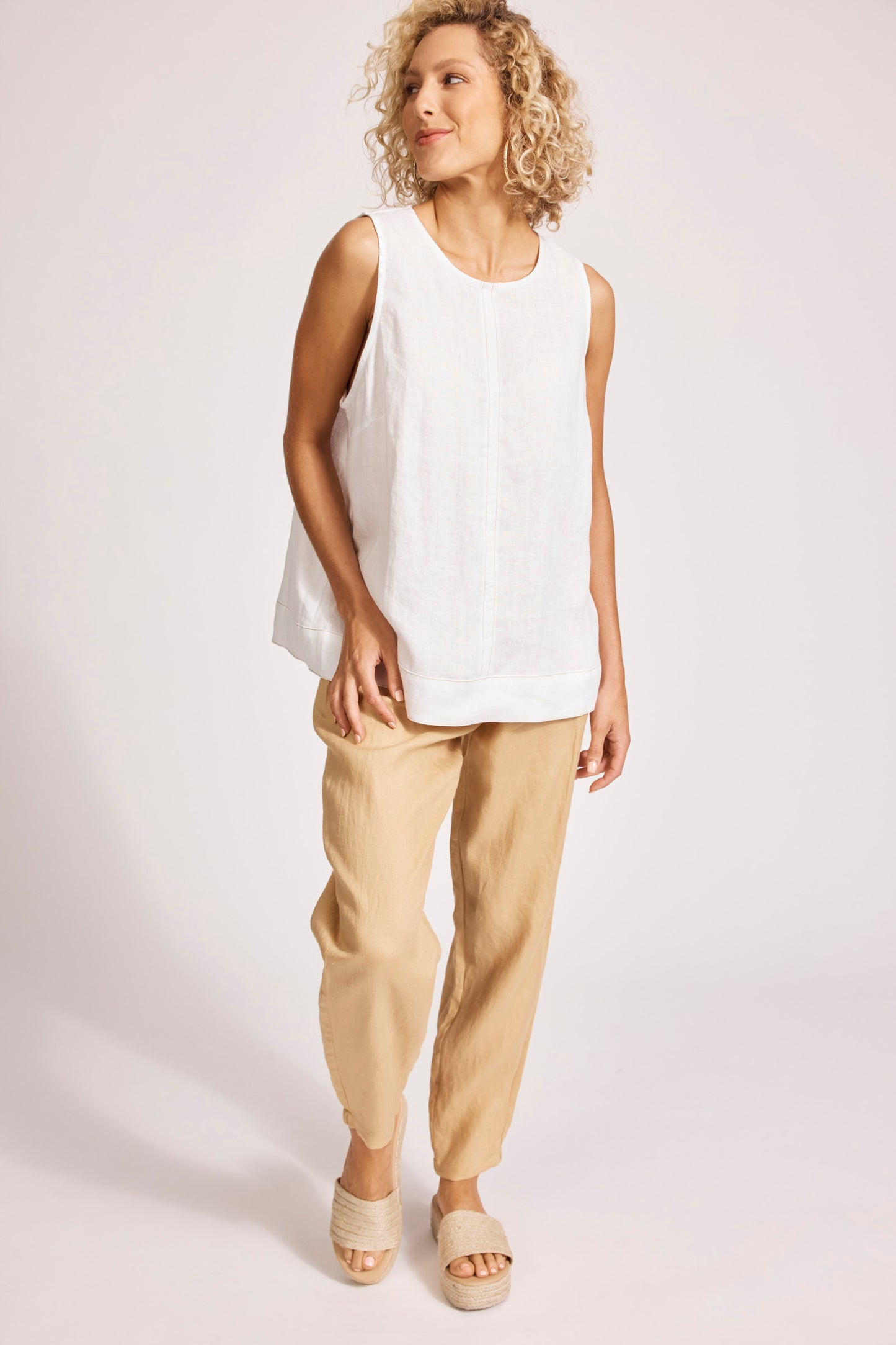 Eb &Ive Miramar tank top white