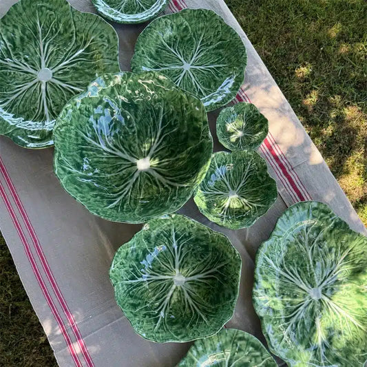 Melamine cabbage round platter 40 cm. Pre order