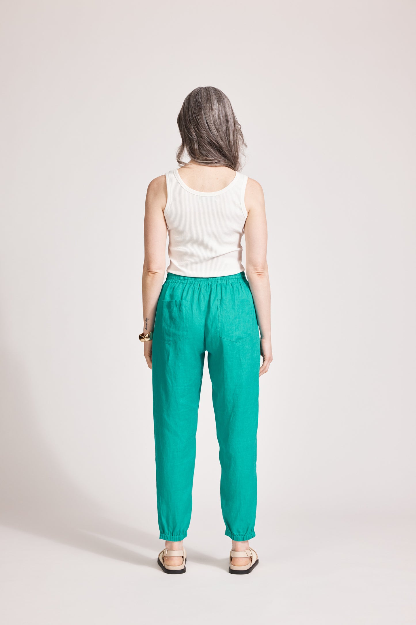 Eb & Ive Miramar Pant Lagoon