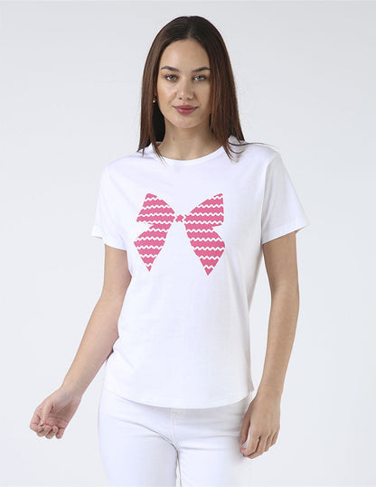 (Copy) Stella +Gemma ACE TEE -pink bow