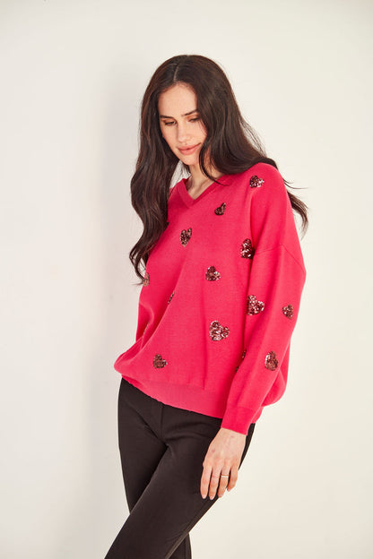 Lemon Tree Felicity Jumper Cerise