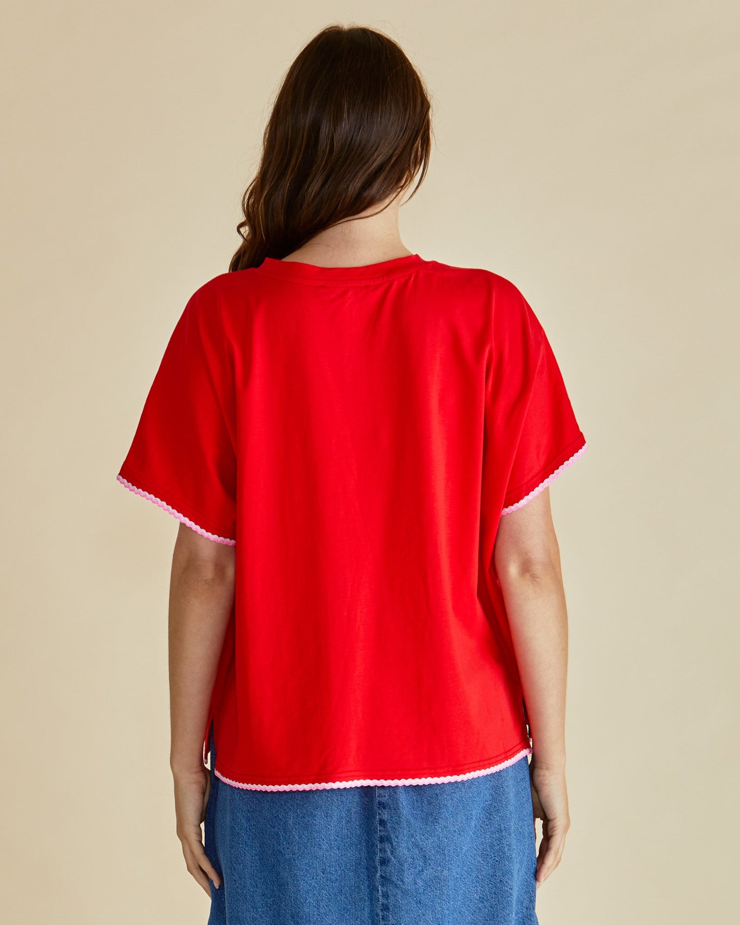 Betty Basics Avalon tee red