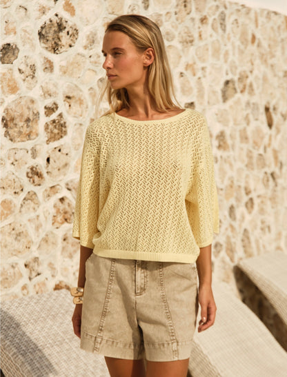 Sass Milla top lemon pre order