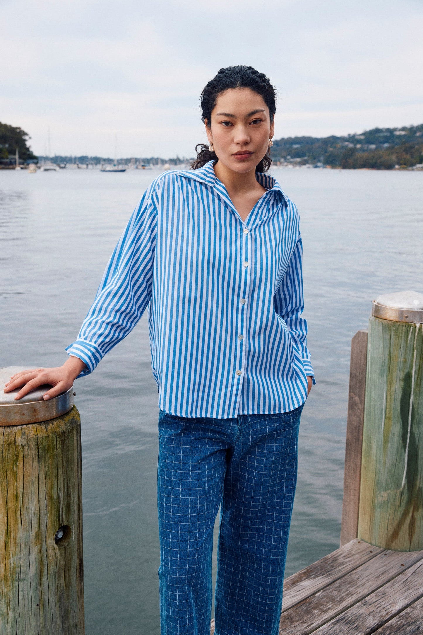 Isle of Mine Quinn shirt stripe