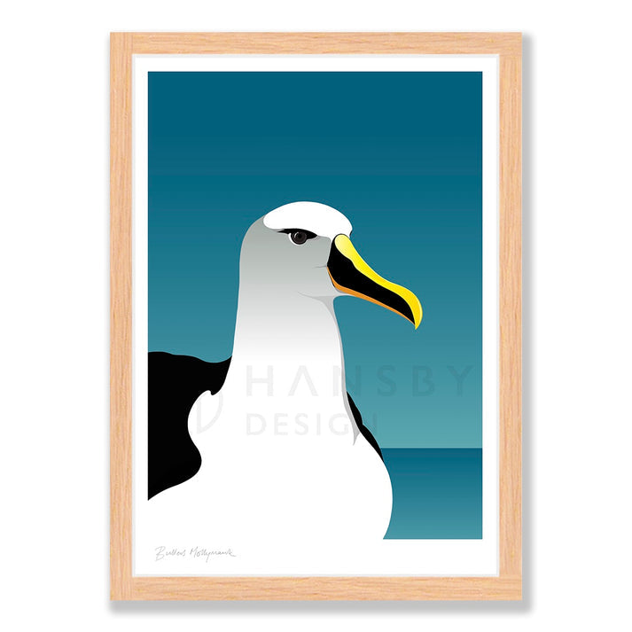 HANSBY DESIGN
Mollymawk Albatross art print
Regular price $59.00 NZD A4