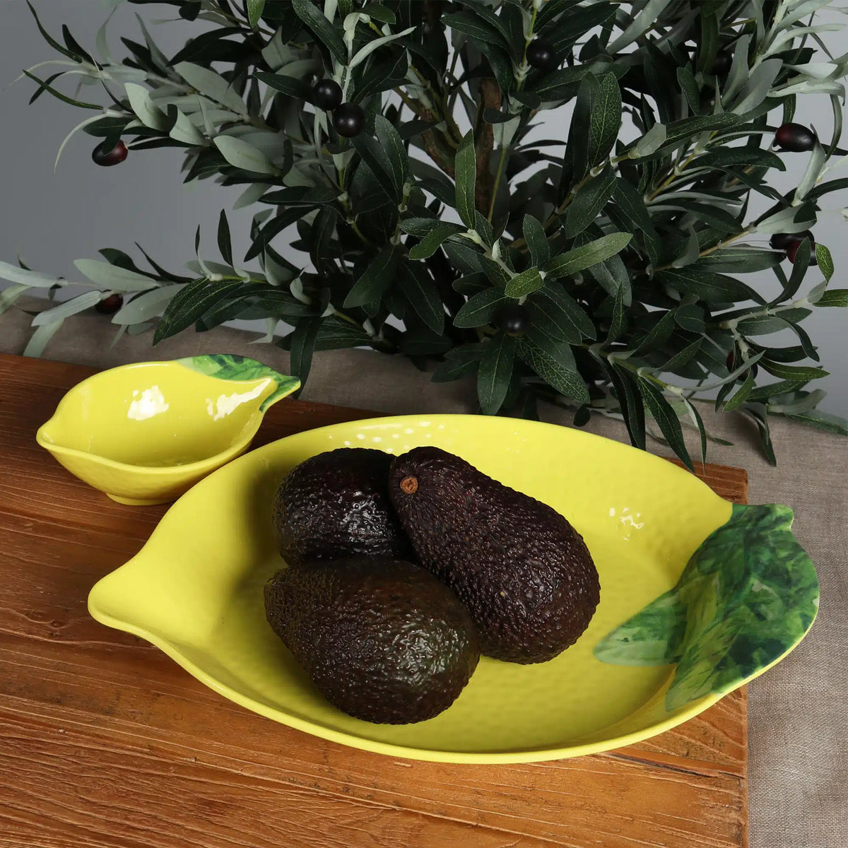 Melamine Lemon Dish 15cm