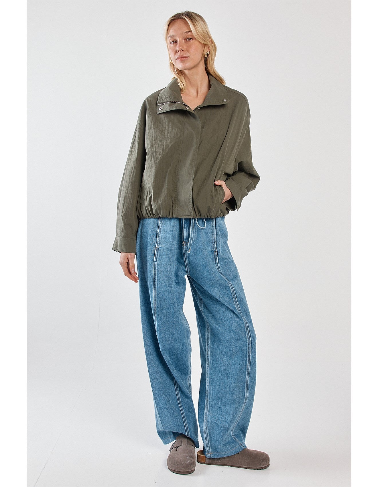 Sass Murphy Bomber jacket Olive