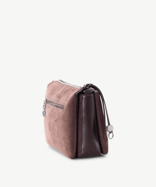 Sassy Duck Zoe cross body Chocolate
