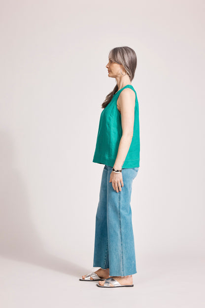 Eb &Ive Miramar tank top lagoon