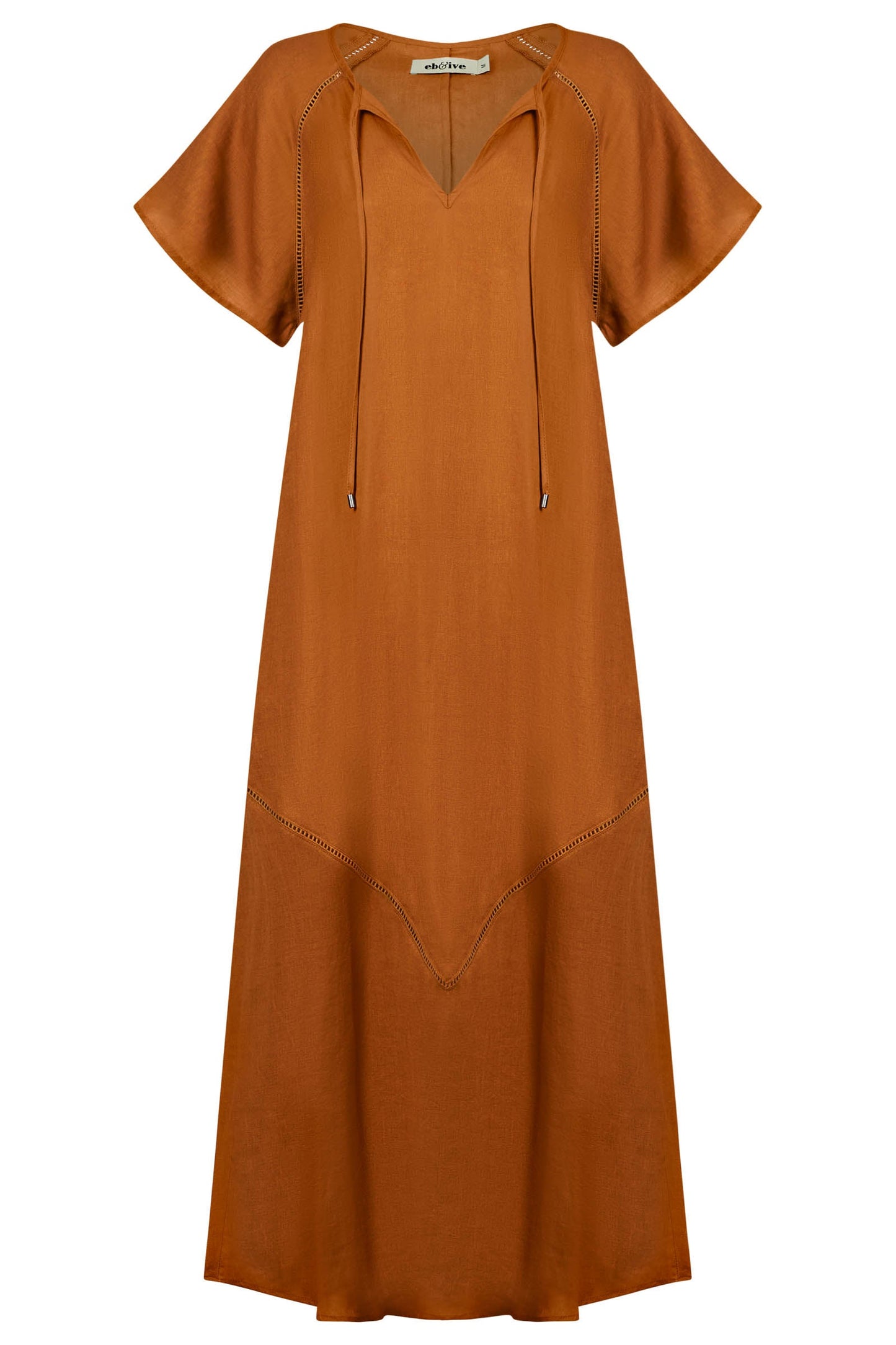 Eb &Ive Miramar Maxi Dress Caramel