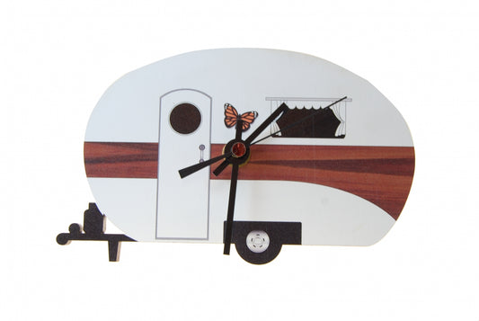 Ian Blackwell mini Kiwi clock Caravan