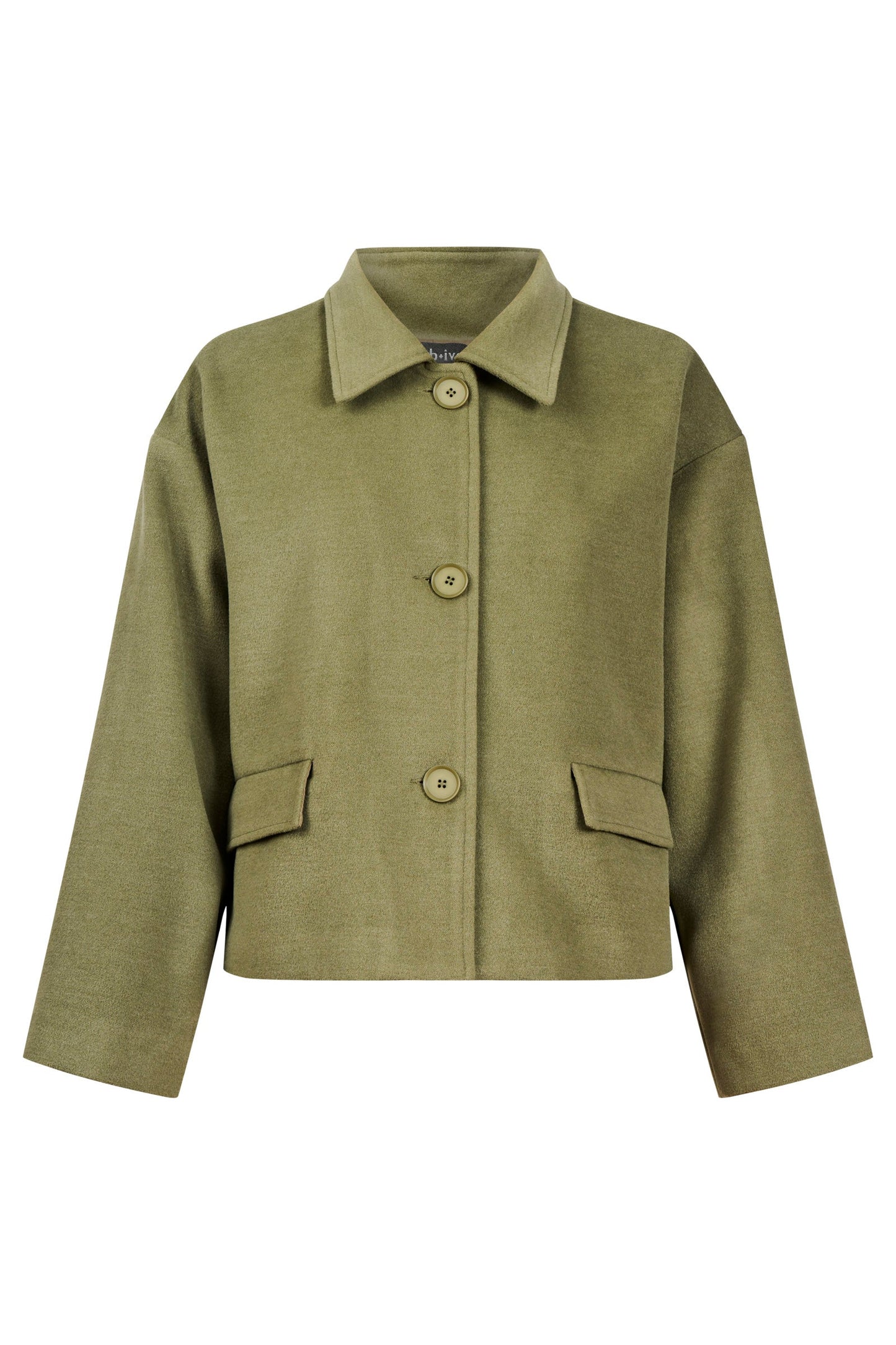 Eb +Ive Wanderer crop jacket pampas