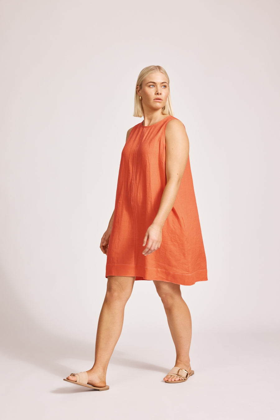 Eb +ive Mirama tank dress coral