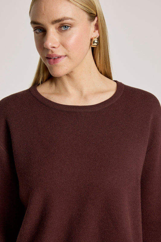 Eb +Ive Zara Jumper Mahogany