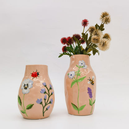 Ella vase pink 22 cm