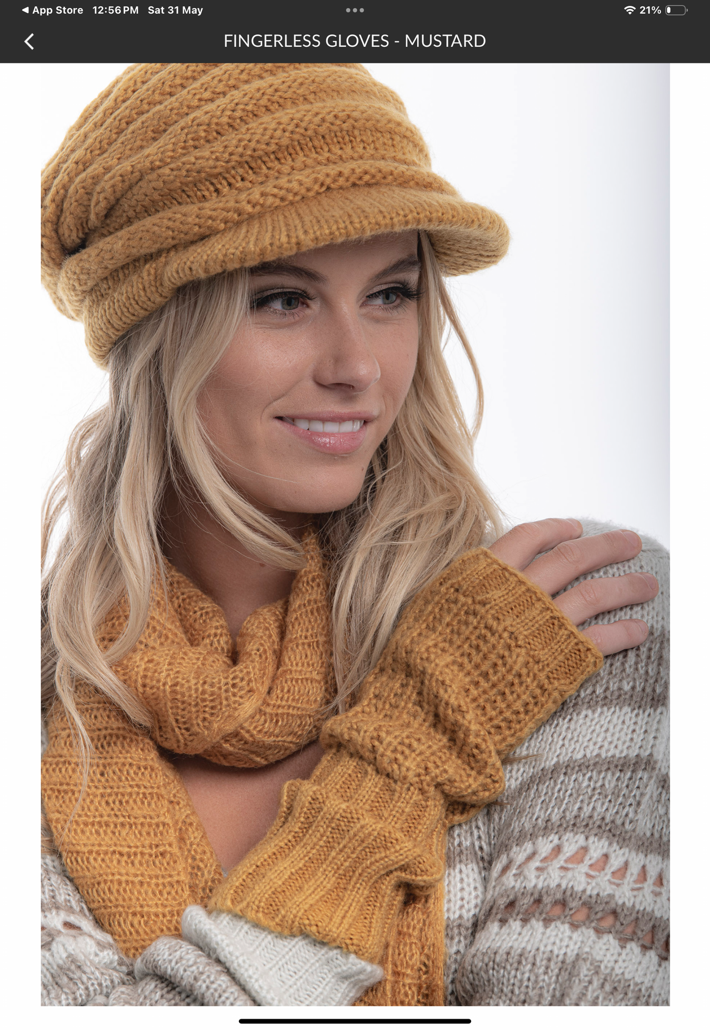 Boho fingerless gloves Charcol