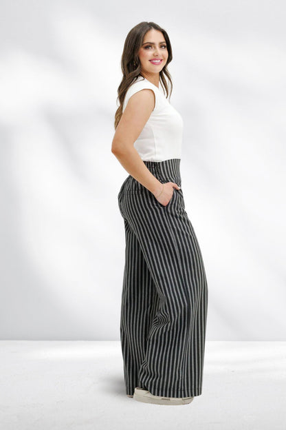 Homelee Sawyer pants  Black stripe