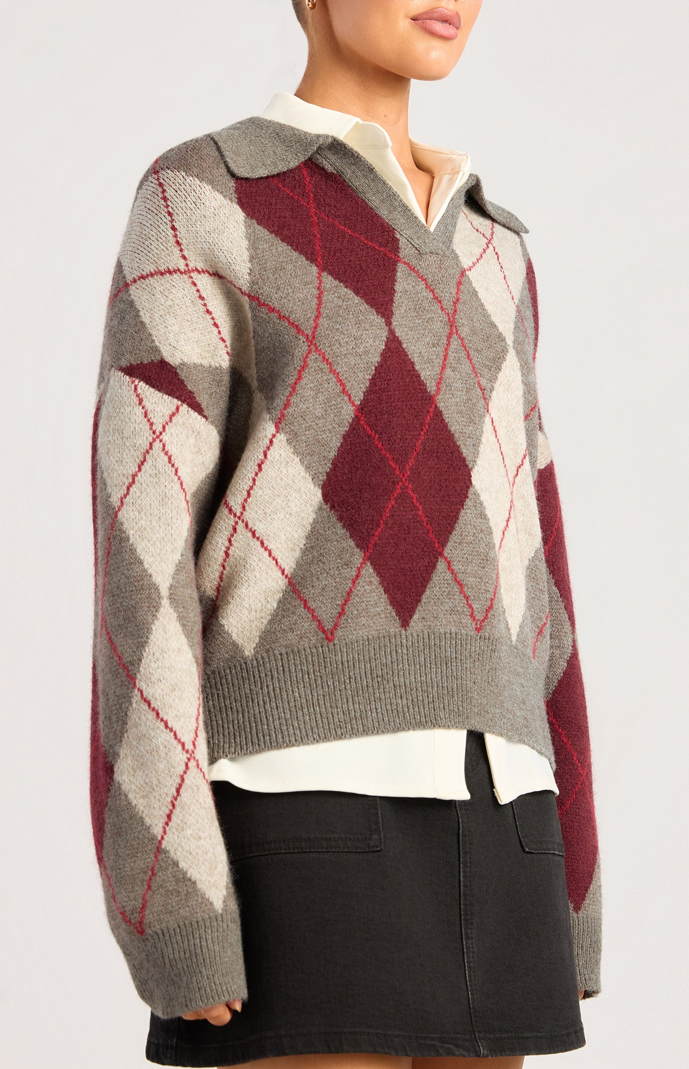 Argyle knitwear