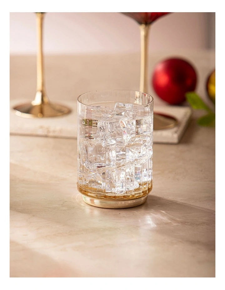Valentinalowballtumblerset of two clear
