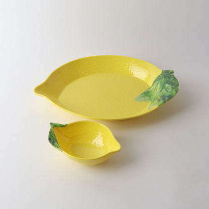 Melamine Lemon Platter 36cm