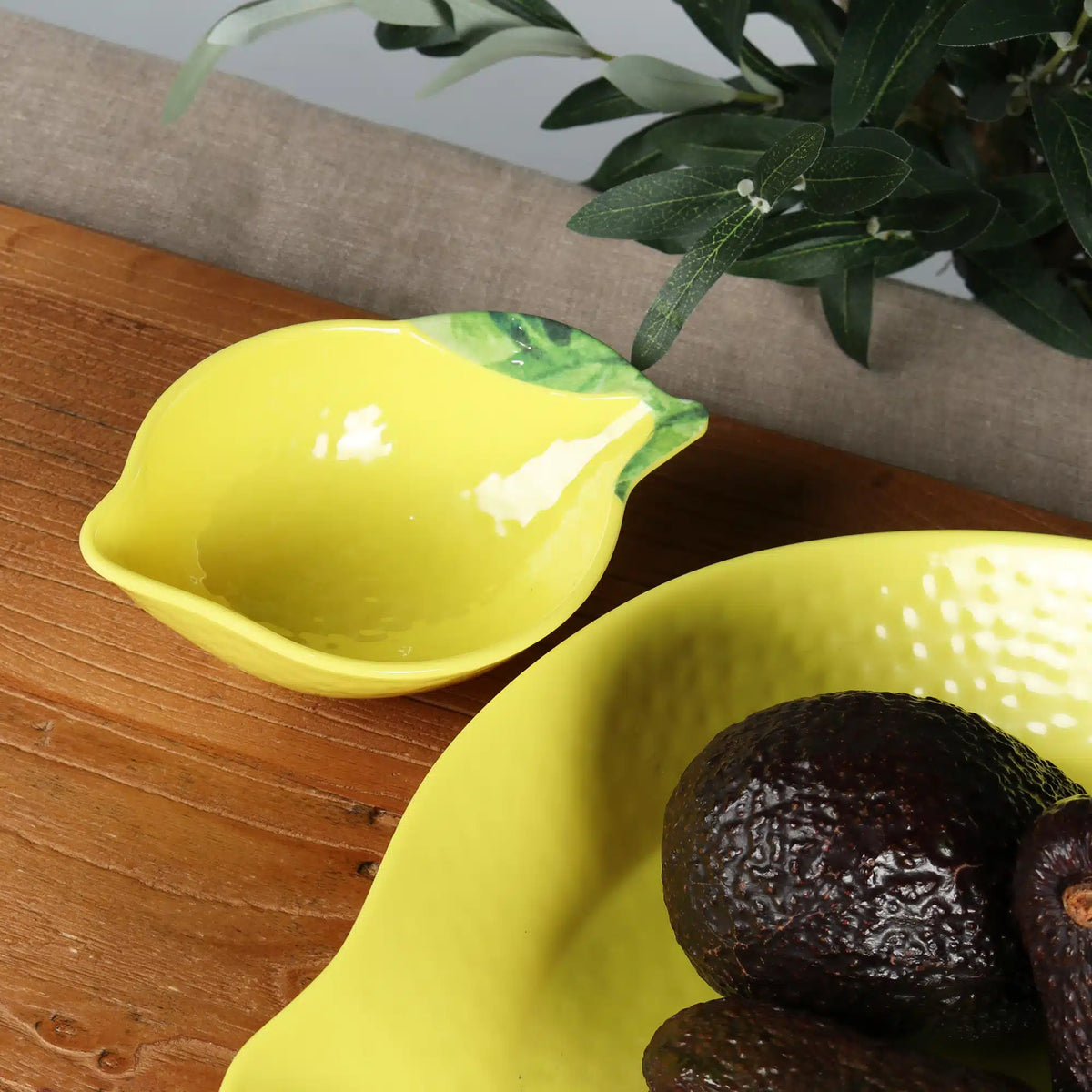 Melamine Lemon Dish 15cm