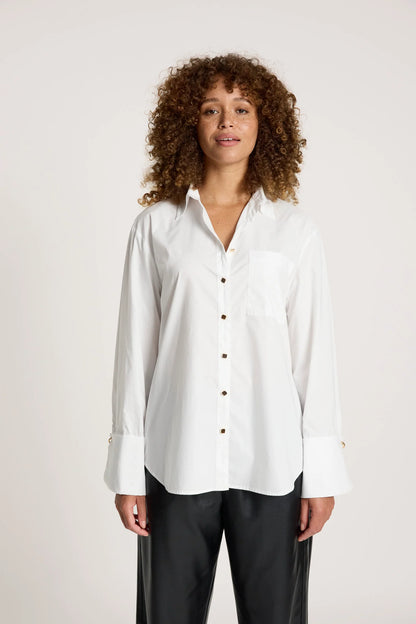 Eb &Ive Lozen Shirt White