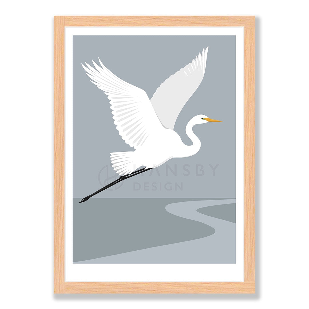 HANSBY DESIGN
White Heron art print - fog
Regular price $59.00 NZD A4