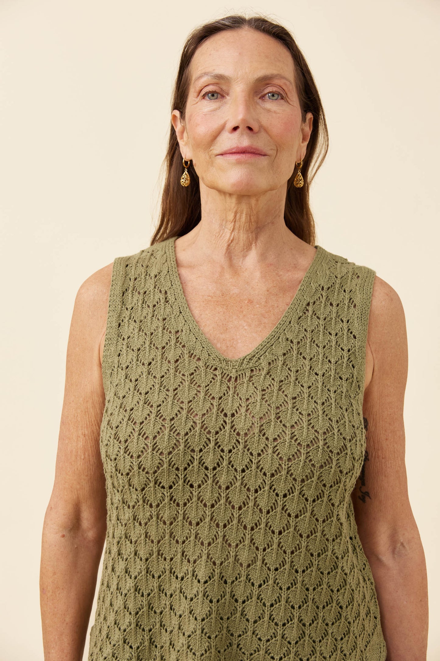 Isle of mine Mia knit top Sage