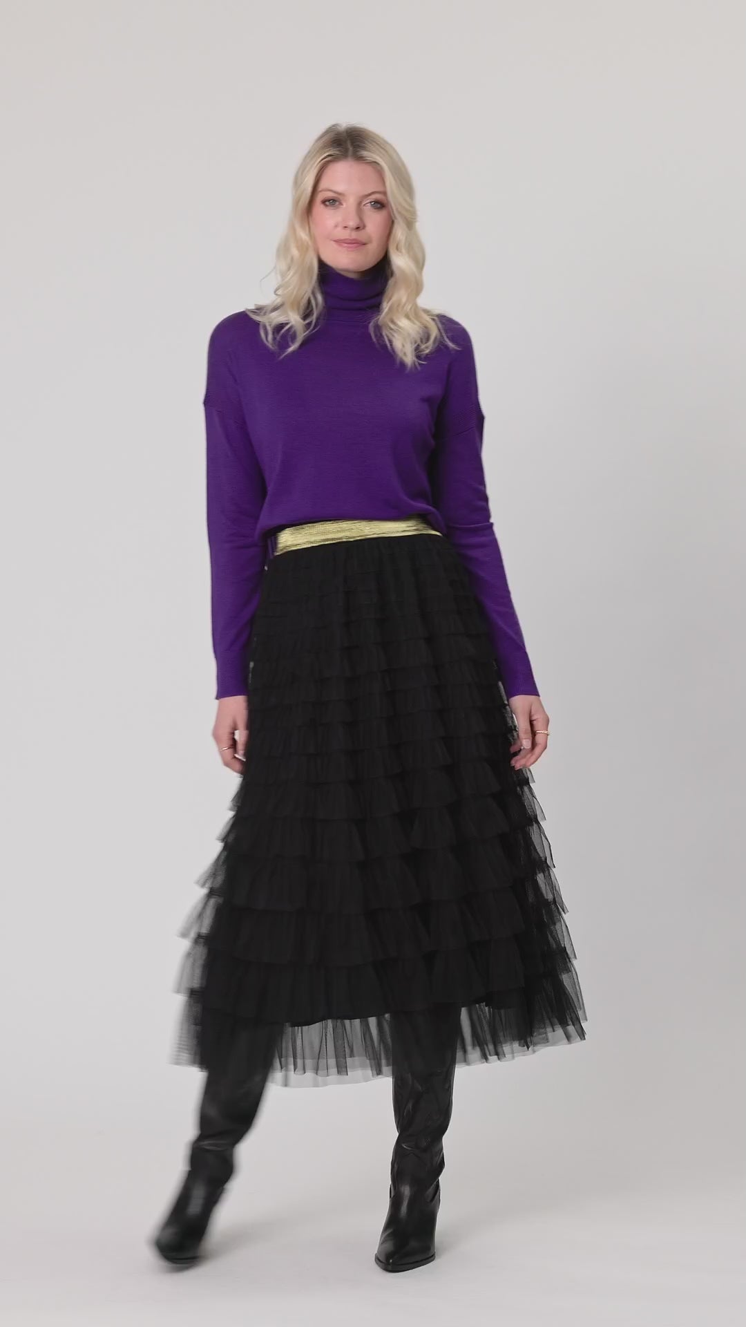 Lemon Tree black Bonnie skirt