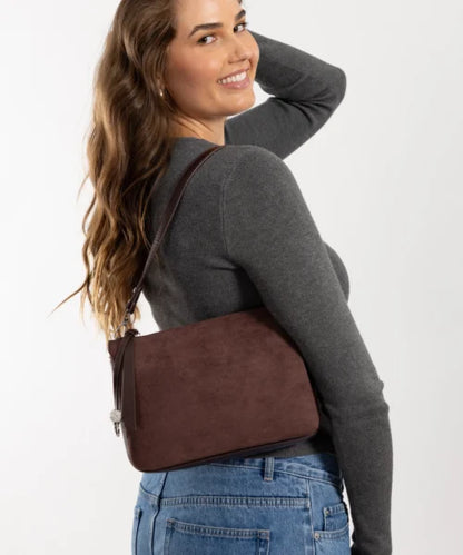 Sassy Duck Zoe cross body Chocolate